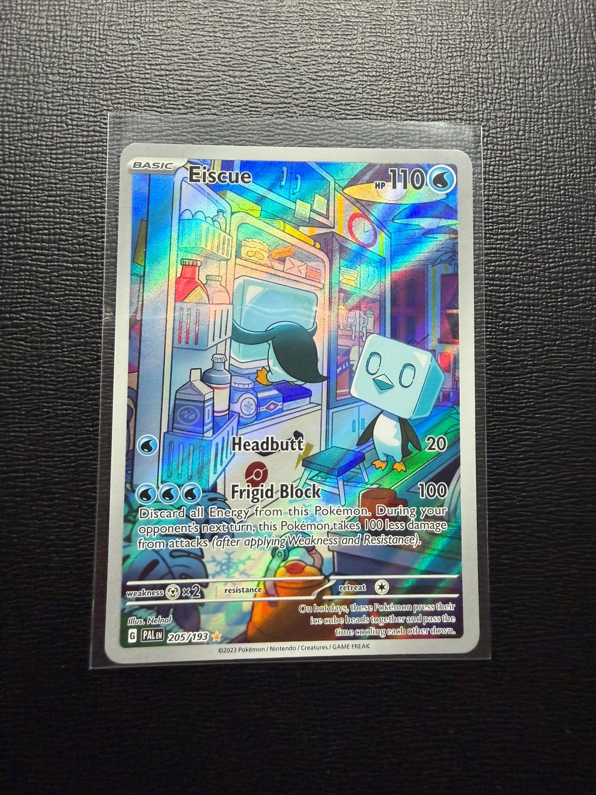 Eiscue Paldea Evolved 205/193, Ophalen of Verzenden, Nieuw, Losse kaart