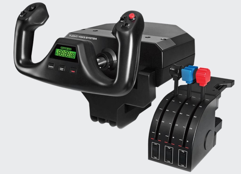 Flight Yoke System - Vliegsimulator Controller, Ophalen, Nieuw, Logitech