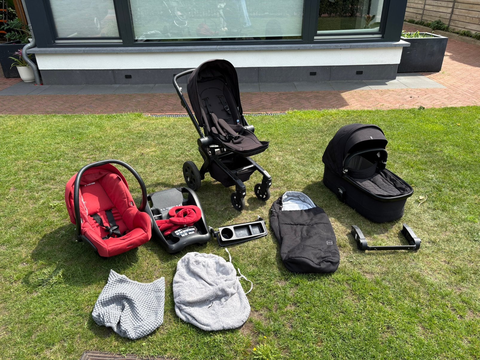 Joolz Hub incl reiswieg, voetenzak, adapterset en maxi cosi, Kinderen en Baby's, Kinderwagens en Combinaties, Ophalen, Zo goed als nieuw