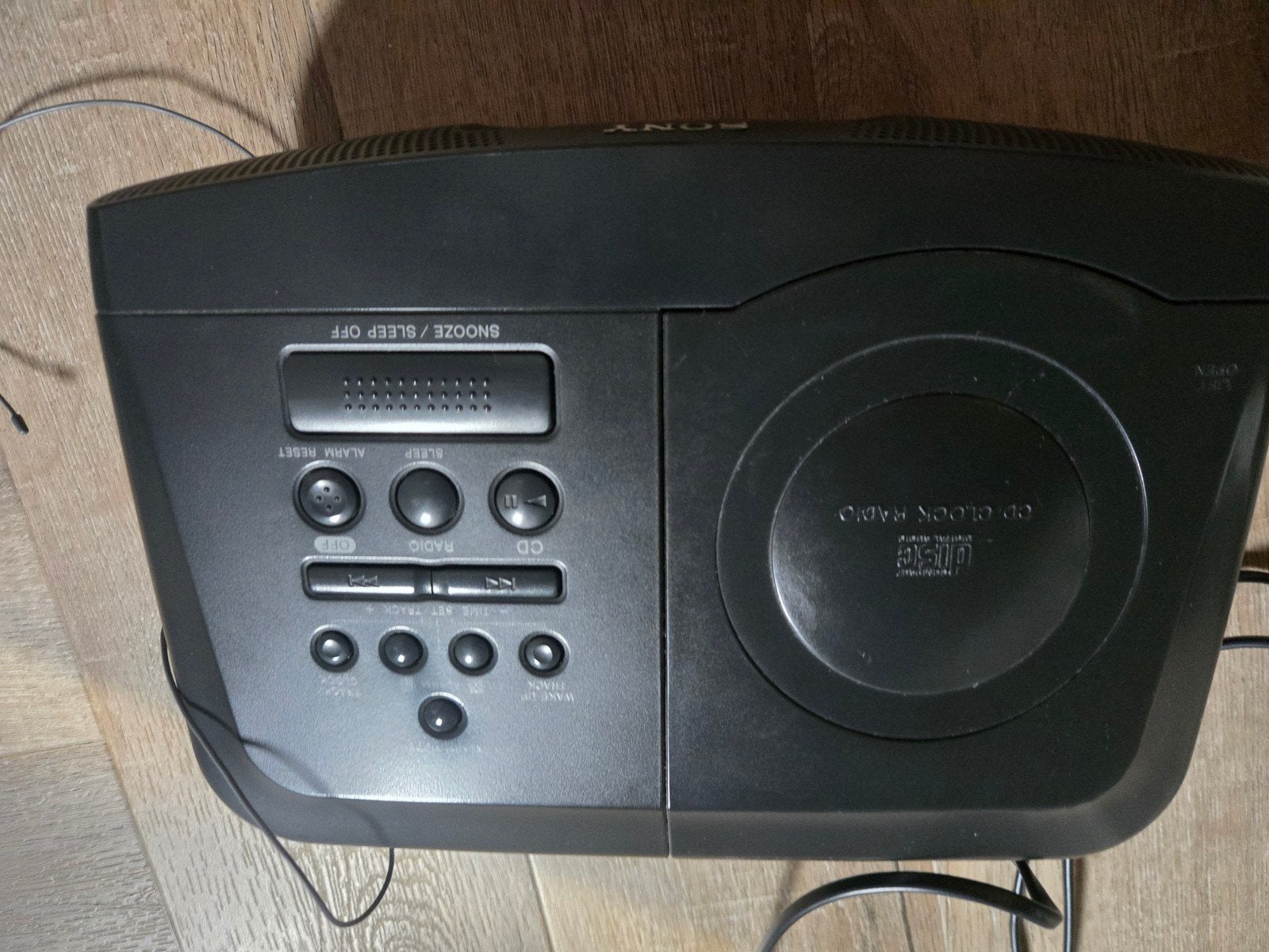 Sony Wekker radio met cd speler,igs, Ophalen of Verzenden