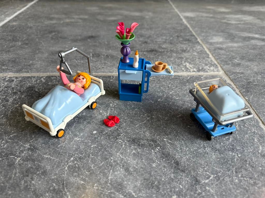 Playmobil Kraamkamer met babybed – 6660, Ophalen of Verzenden, Zo goed als nieuw