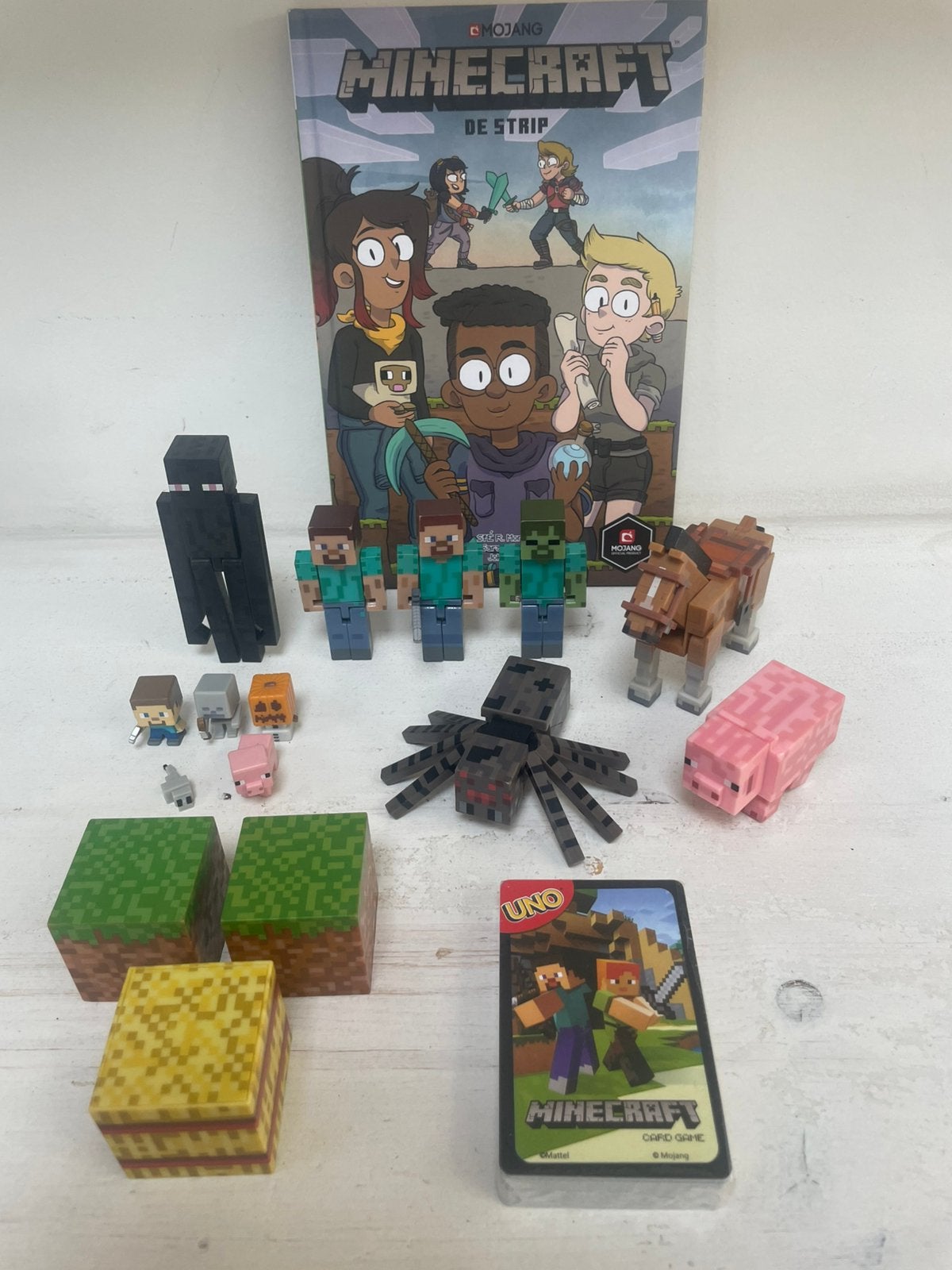 Minecraft spulletjes, Ophalen of Verzenden, Zo goed als nieuw