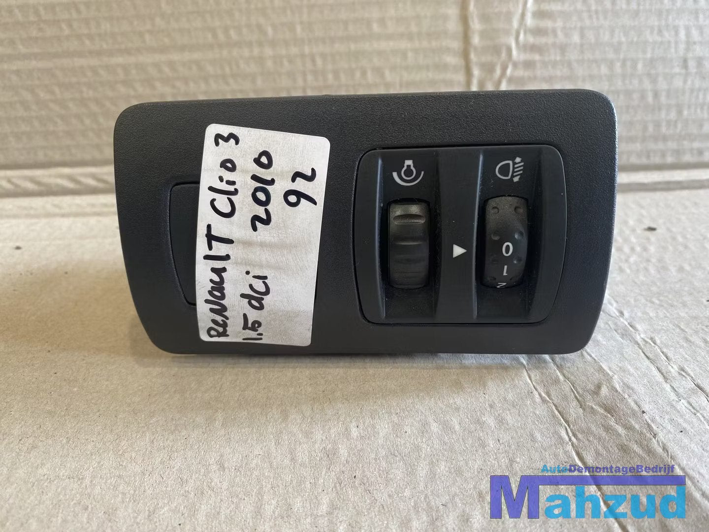 RENAULT CLIO 3 Koplampregeling koplamp hoogte schakelaar, Renault Group, Gebruikt, Contact.group@renault.com, Renault