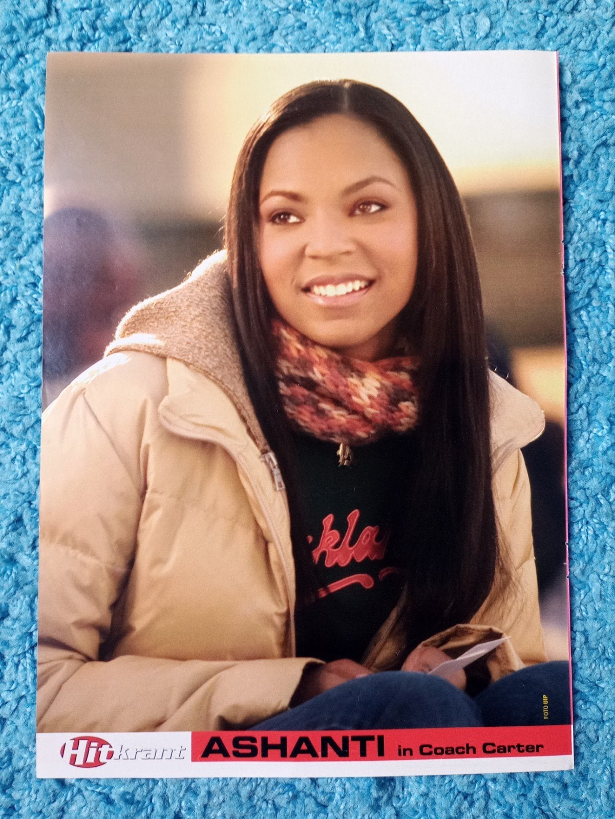 Ashanti (Coach Carter) poster hitkrant, Rechthoekig Staand, A4 of kleiner, Nieuw, Ophalen of Verzenden