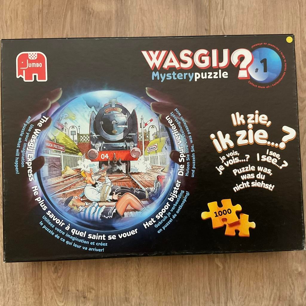 Wasgij Mistery legpuzzel nr.1 1000 stukjes, Ophalen, 500 t/m 1500 stukjes, Zo goed als nieuw