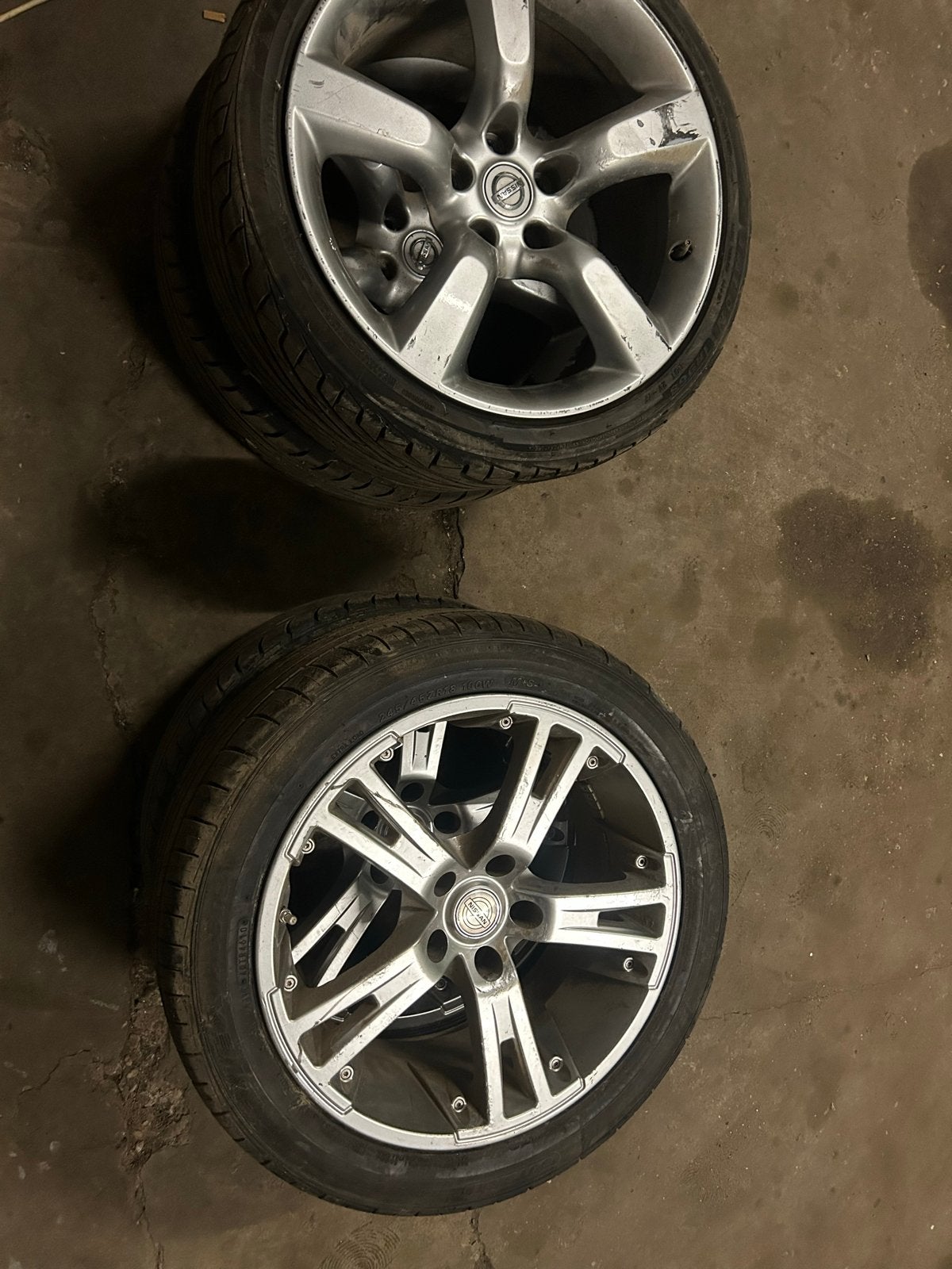 Banden en Velgen voor Nissan 350z, Ophalen