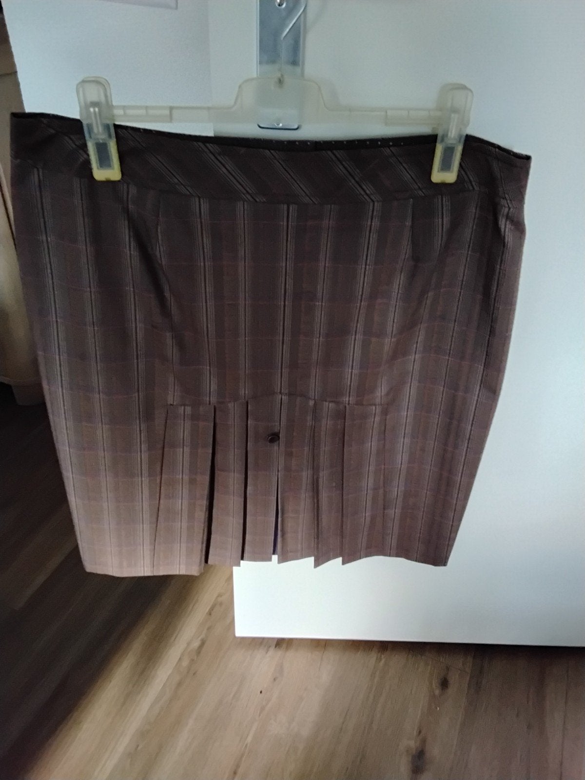 Apriori geruite rok - Maat46, Bruin, Maat 46/48 (XL) of groter, Nieuw, Ophalen of Verzenden