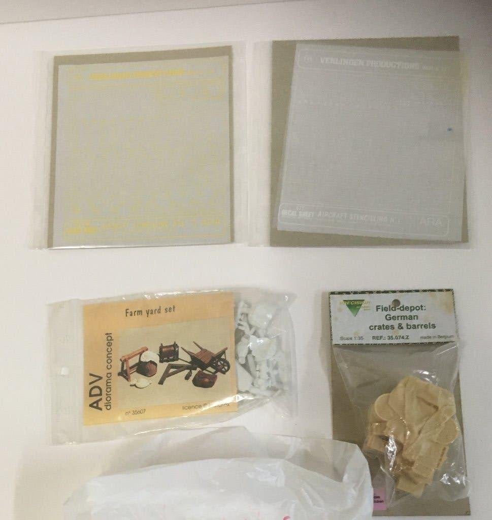 Modelbouw resin 1/35 set #3, Ophalen of Verzenden, Gebruikt, 1:35 tot 1:50, Diorama