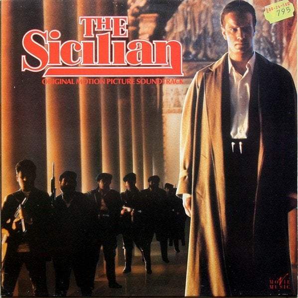 David Mansfield – The Sicilian (Original film soundrack)1987, LP, Film en Theater, Gebruikt, Originele persing