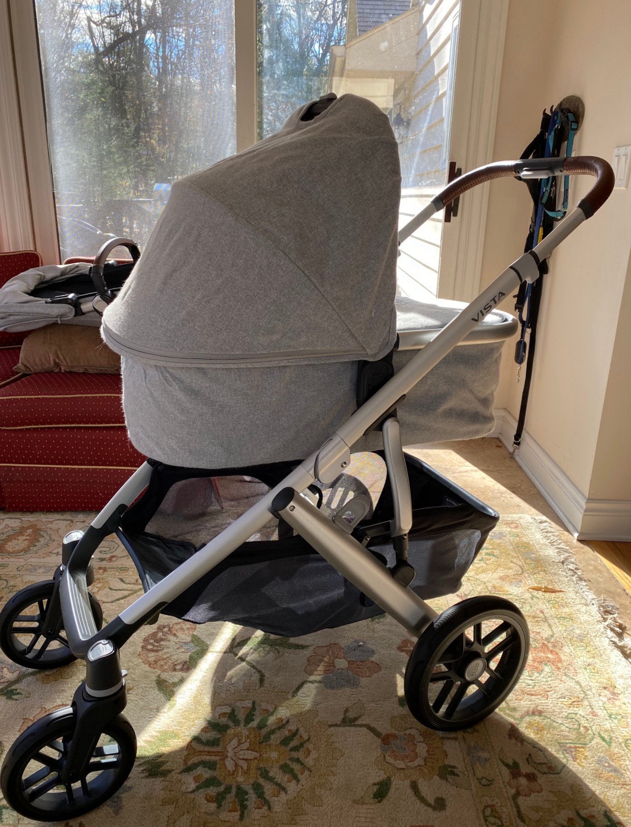 Uppababy Vista V2, Gebruikt, Met reiswieg, Ophalen, Kinderwagen
