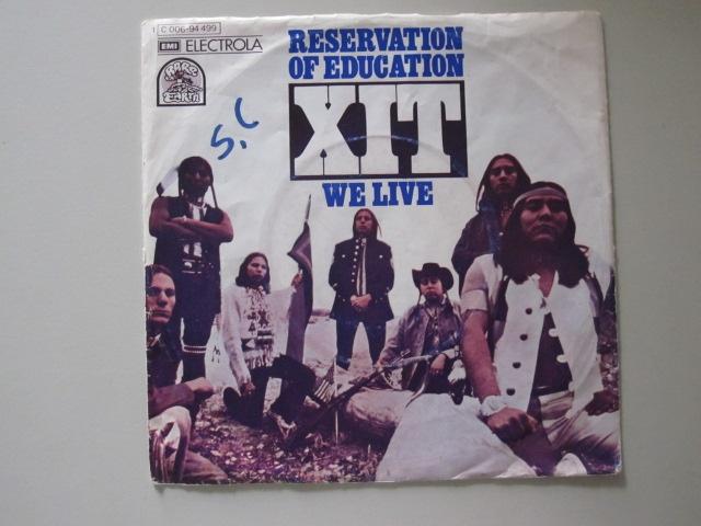 RESERVATION OF EDUCATION -  xit - vinyl 7", Gebruikt, 7 inch, Single, Ophalen of Verzenden