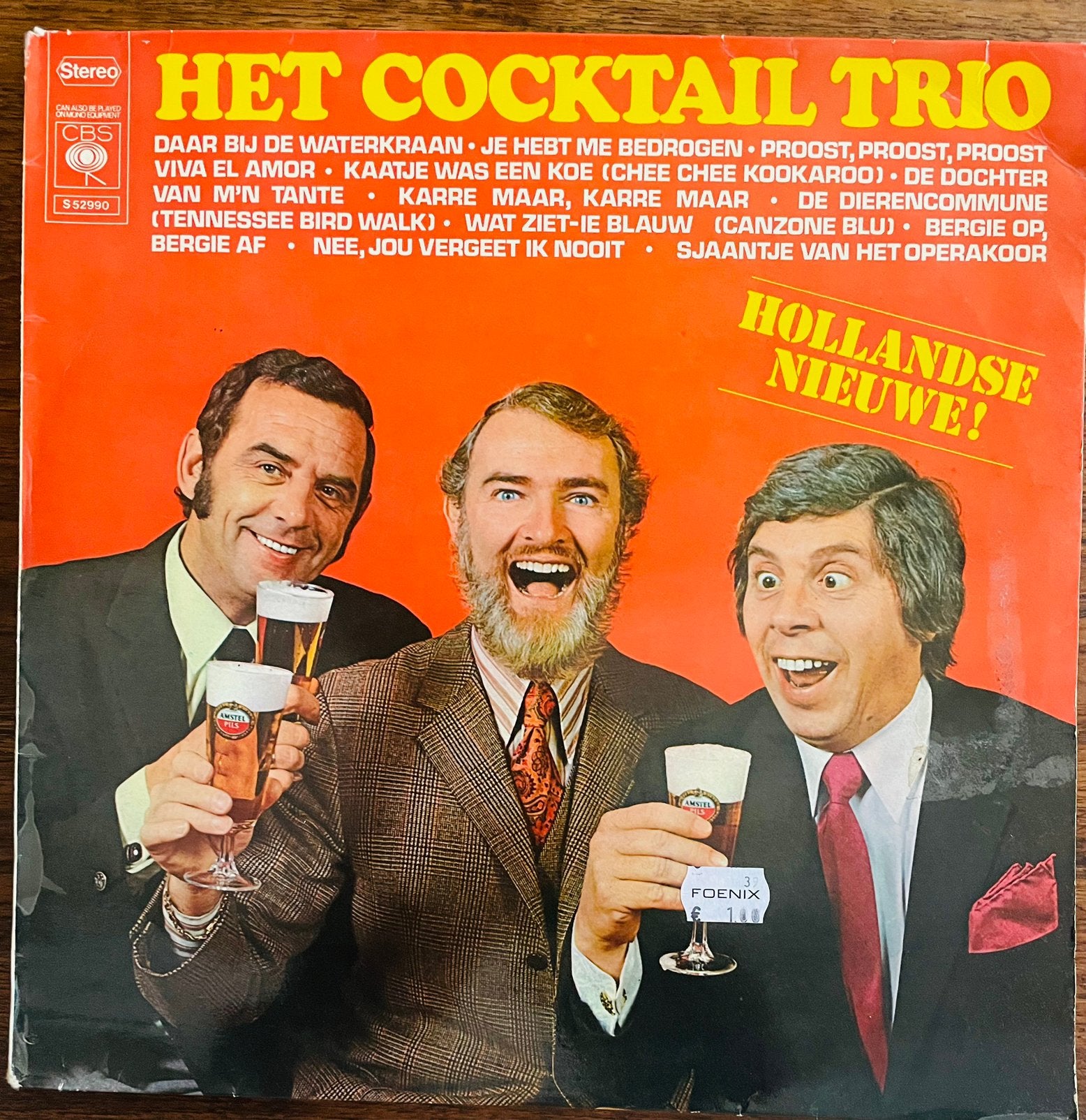 Lp Cocktail Trio Hollandse Nieuwe, LP, Originele persing, Ophalen of Verzenden, Zo goed als nieuw