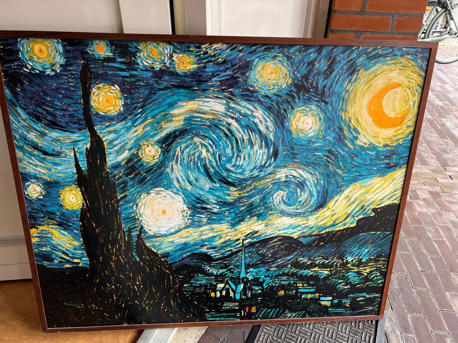 De Sterrennacht - Van Gogh (Poster), Ophalen, Expressionistisch, Landschap, Print