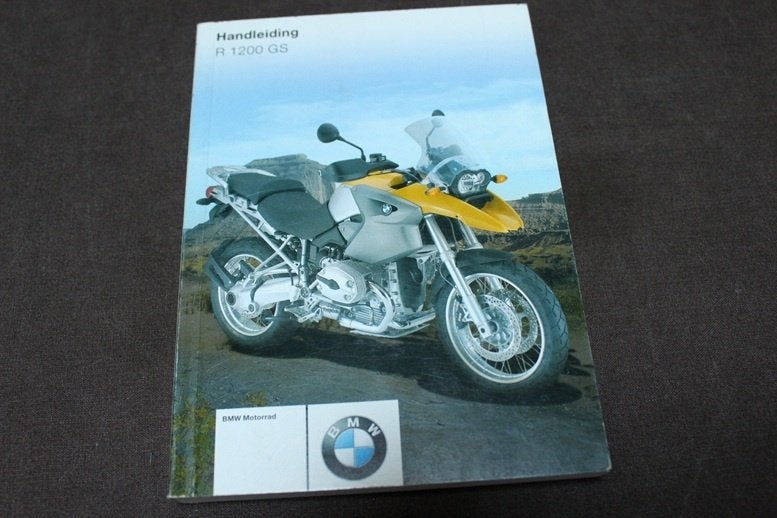 BMW R1200 GS 2004 motorfiets handleiding R 1200GS, Ophalen of Verzenden, BMW
