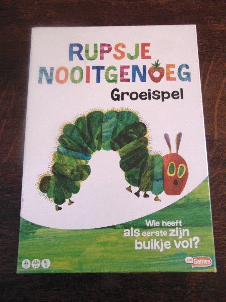 Rupsje Nooitgenoeg Groeispel Van Just Games, Een of twee spelers, Ophalen of Verzenden, Zo goed als nieuw, Just Games