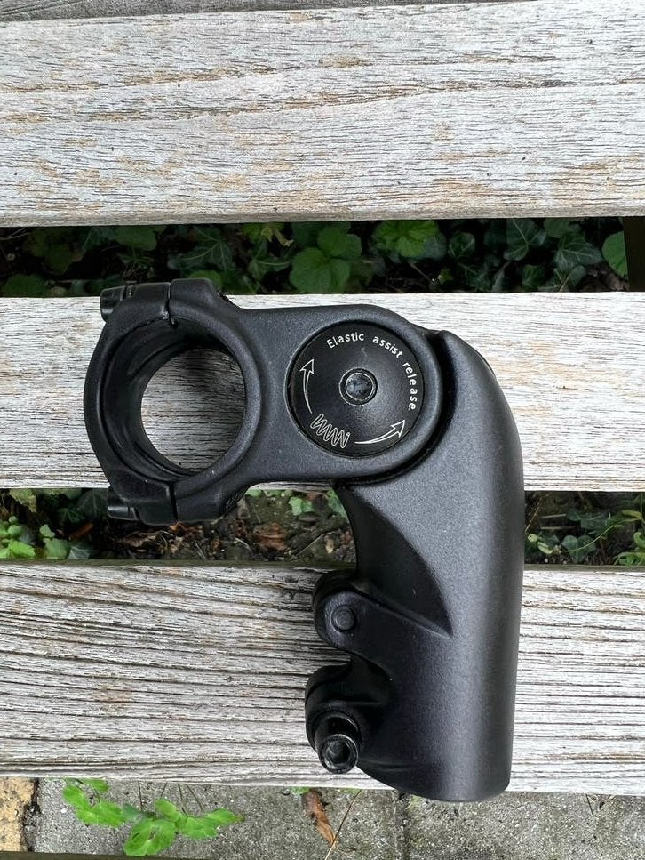 Ergotec Octopus 2 Ahead 50 60 mm stuurpen 1 1/8 31,8, Elektrische fiets, Stuur, Ophalen of Verzenden, Zo goed als nieuw