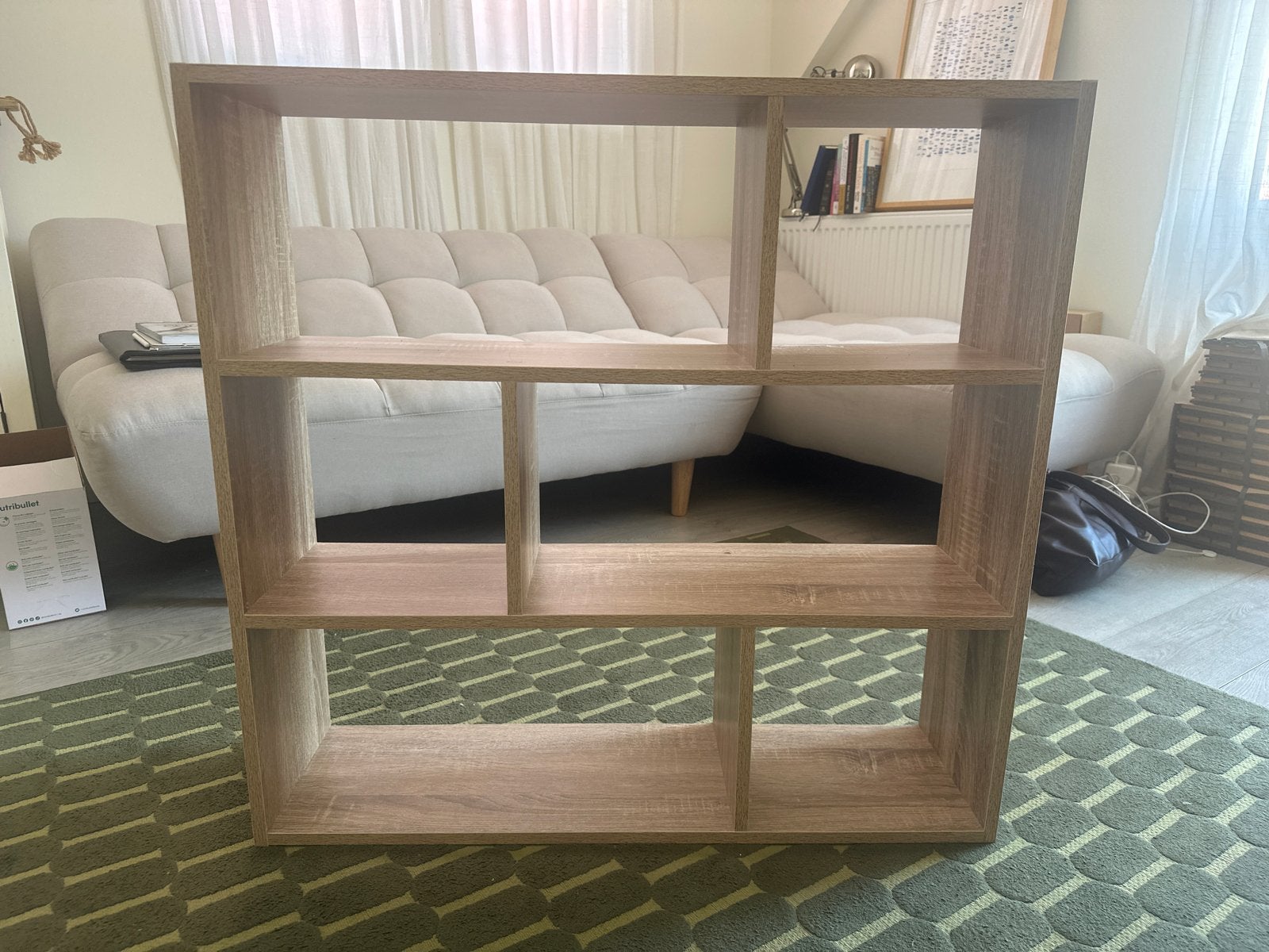 Boekenplank/Opbergrek - Licht Hout Style (83x80x23cm), Ophalen, Met plank(en), Gebruikt, 50 tot 100 cm
