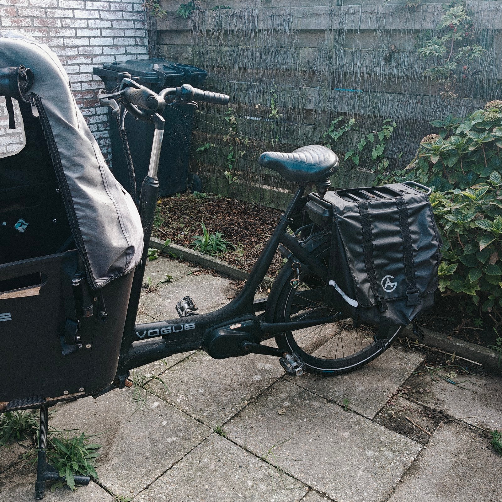 Vogue Carry elektrische bakfiets, 4 kinderen of meer, Gebruikt, Huif, Ophalen