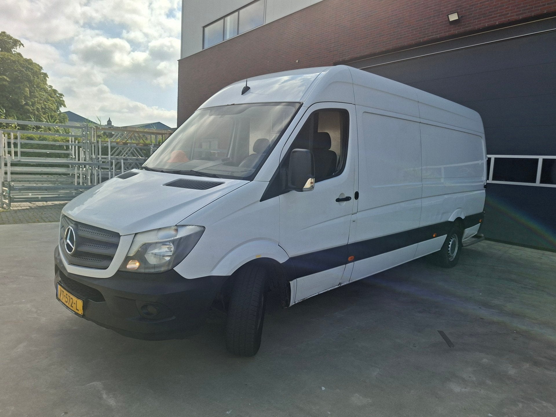 Mercedes-Benz Sprinter 310 2.2 CDI 432 HD Automaat, Auto's, Automaat, Euro 5, Gebruikt, Zwart