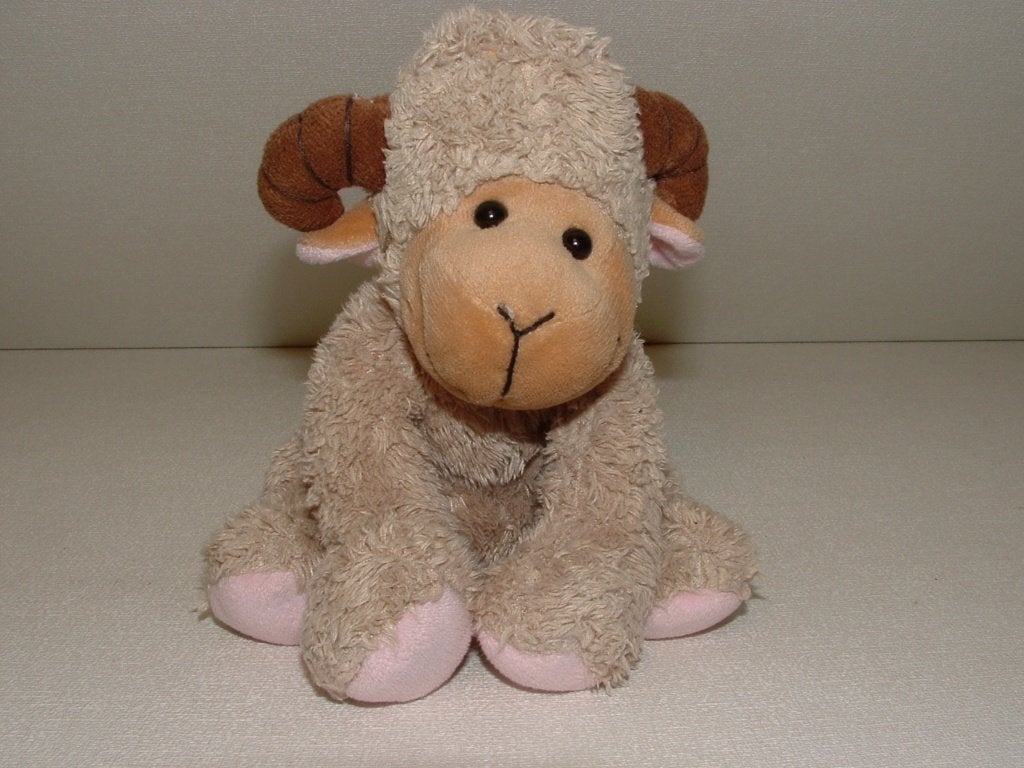 HAPPY HORSE GEIT GOAT NR1 ZACHTE KRULLERIGE BADSTOF BEIGE, Verzenden, Nieuw, Overige typen