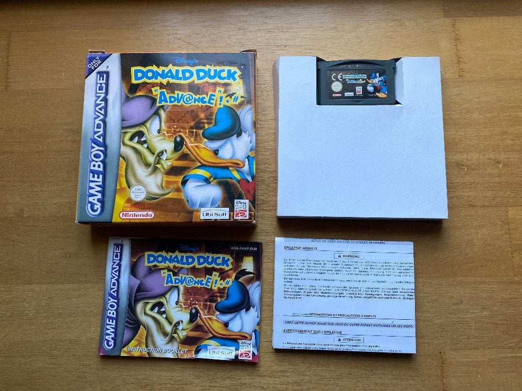 Donald duck advance gameboy, Avontuur en Actie, 1 speler, Ophalen of Verzenden, Zo goed als nieuw