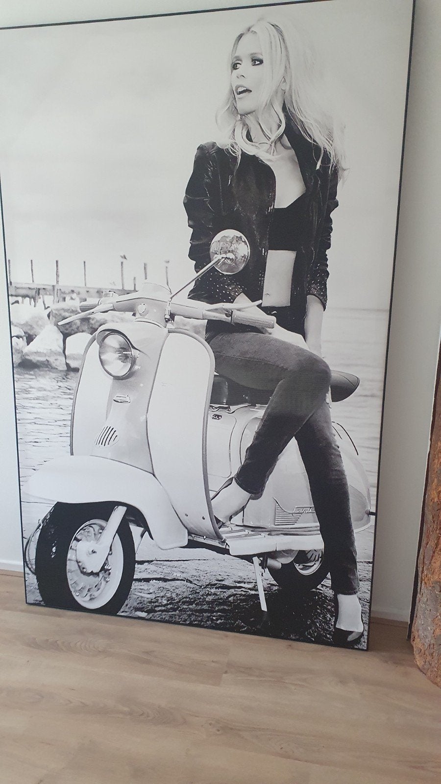 Brigitte B. Canvas van Loods 5 - 116x180 cm, Ophalen, 100 tot 125 cm, 75 – 100, Print