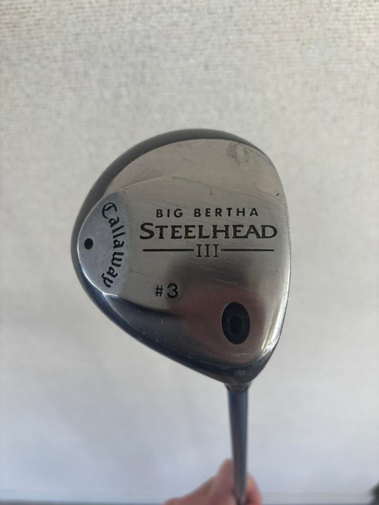 Callaway Big Bertha Steelhead Houten 3 | L Flex, Callaway, Ophalen of Verzenden, Zo goed als nieuw, Callaway