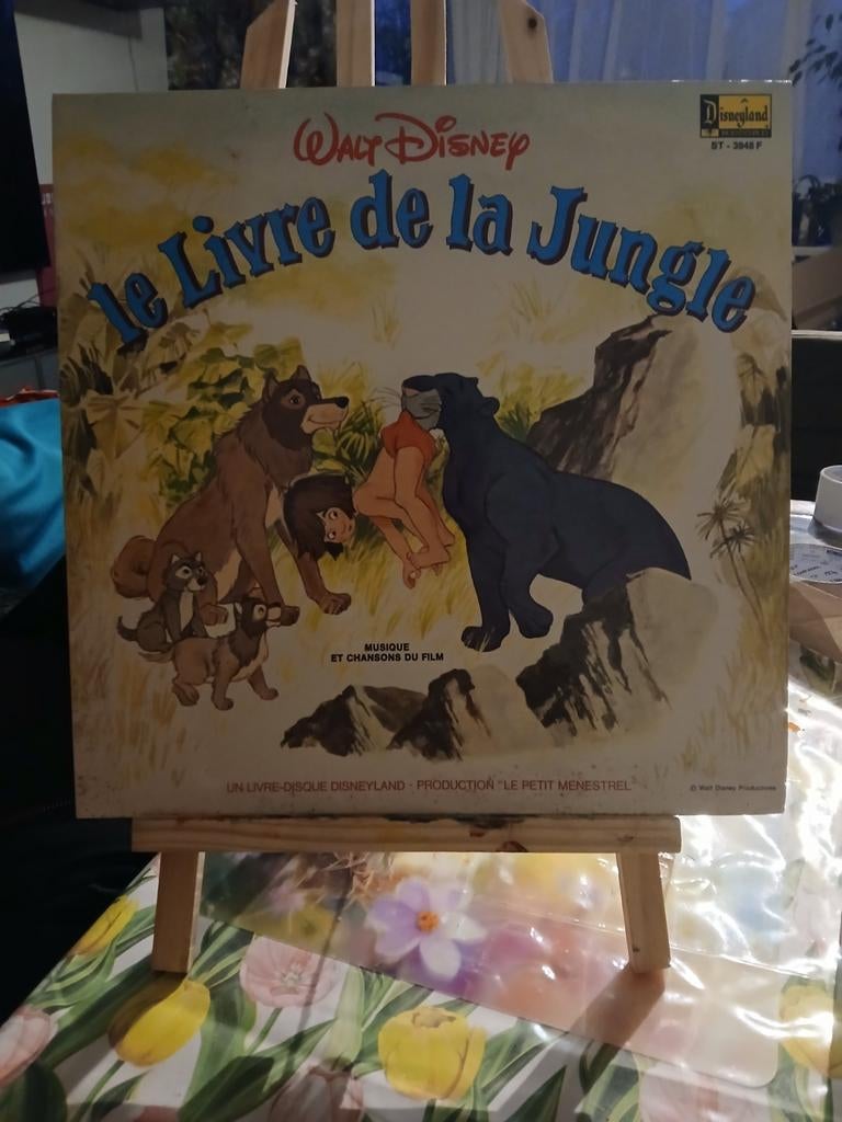 Walt Disney - Le Livre de la Jungle LP (Frans), Gebruikt, Originele persing, Ophalen of Verzenden, 12 inch