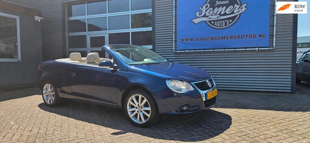 Volkswagen Eos 1.6-16v FSI, Gebruikt, Beige, 4 cilinders, Cabriolet