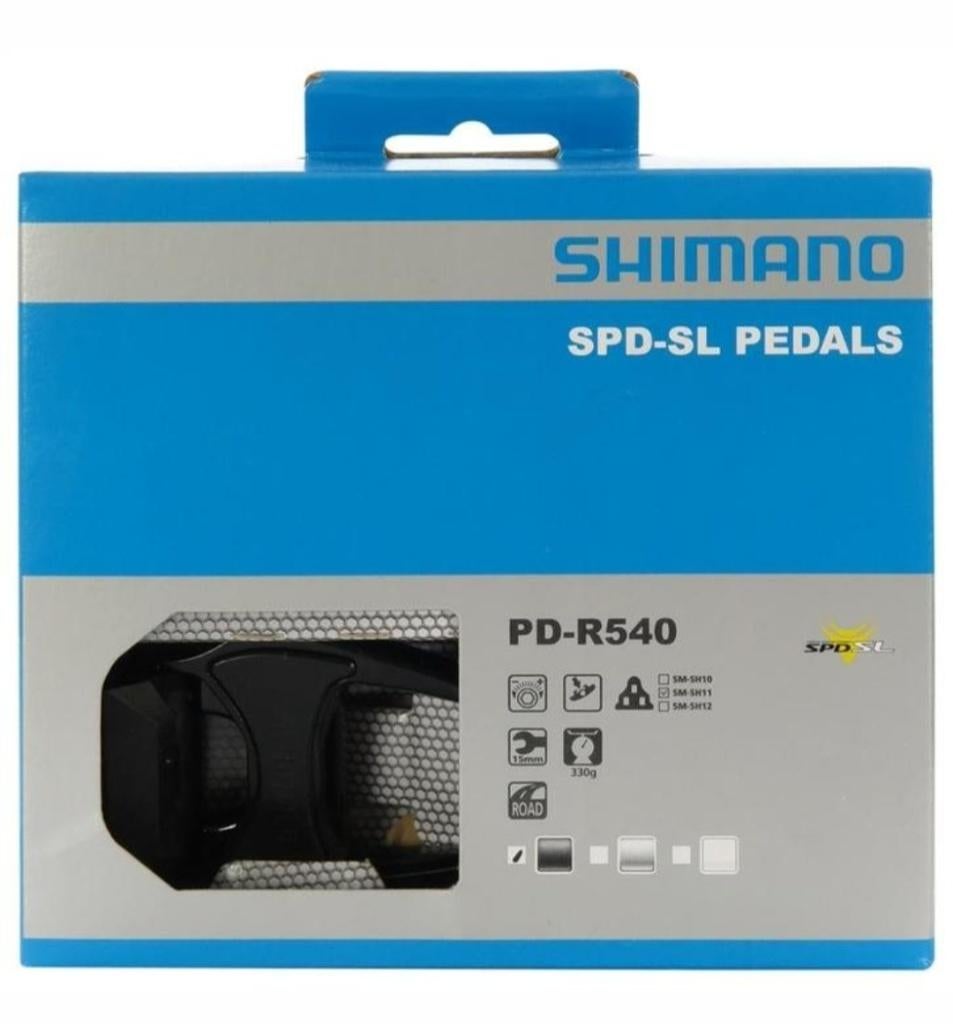 Shimano SPD-SL pedalen zwart of zilvergrijs nieuw in de doos, Ophalen of Verzenden, Nieuw, Crankstel of Pedalen, Shimano