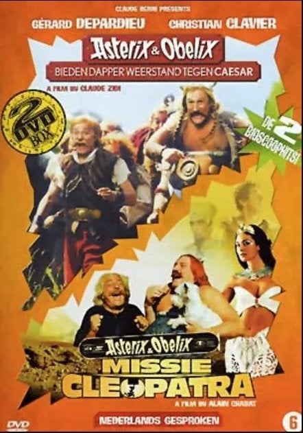 2-DVD Asterix & Obelix - Missie Cleopatra/Bieden Dapper Weer, Avontuur, Ophalen of Verzenden, Zo goed als nieuw, Vanaf 6 jaar