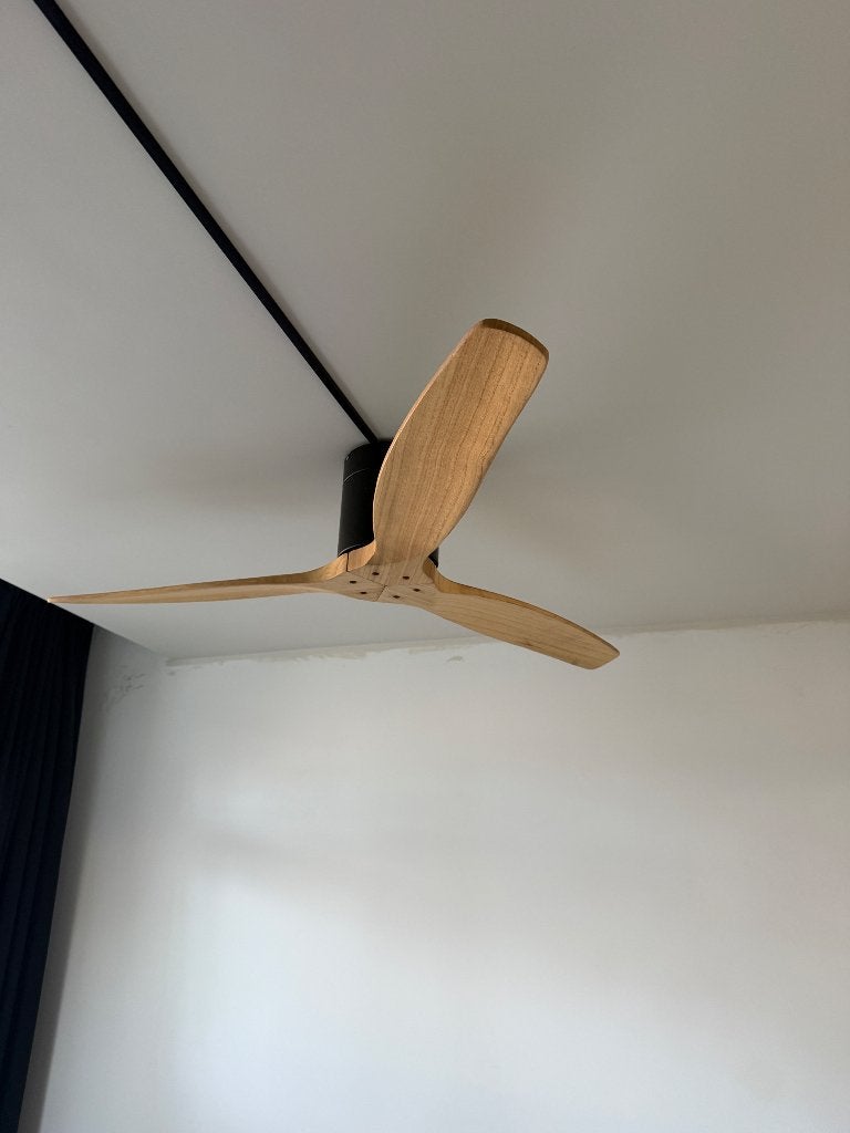 Plafond ventilator, Witgoed en Apparatuur, Ventilatoren, Zo goed als nieuw, Plafondventilator, Ventilator met afstandsbediening