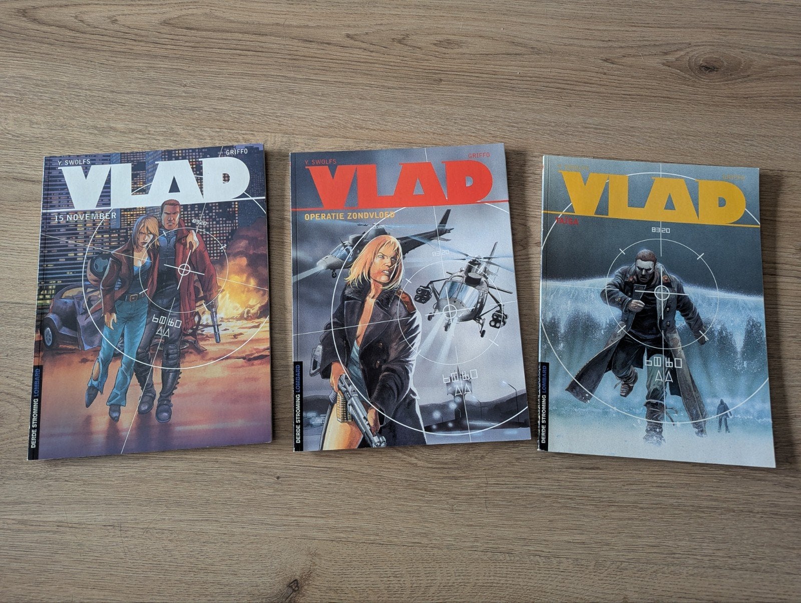 Diverse nummers van Vlad, Meerdere stripboeken, Ophalen of Verzenden, Zo goed als nieuw