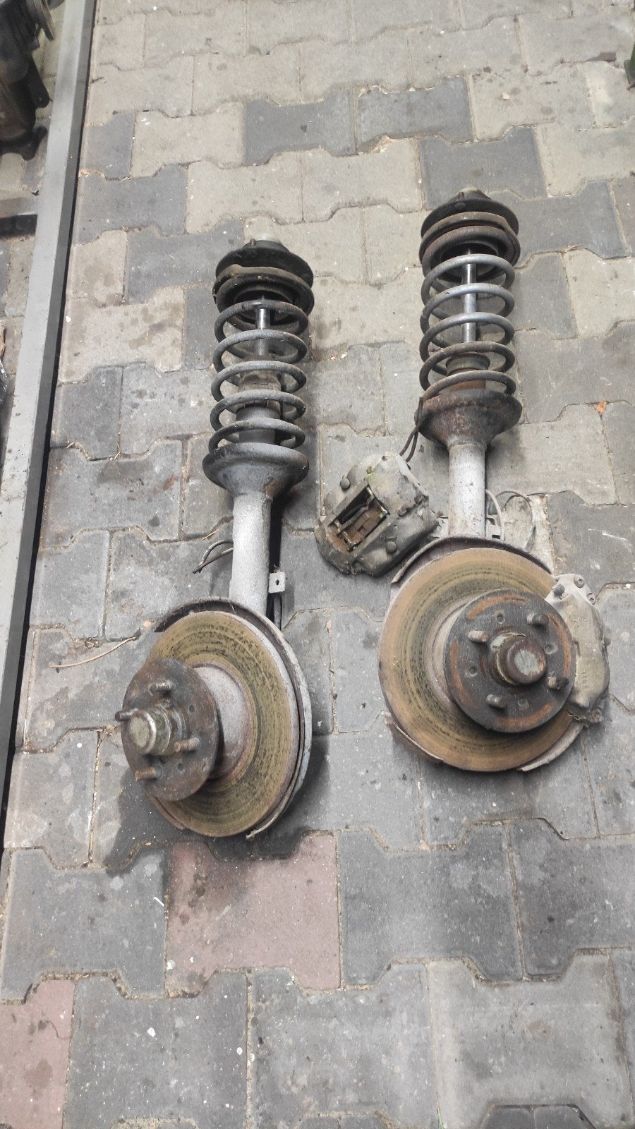 bmw 2002 TII veerpoten compleet, Ophalen, Gebruikt, BMW