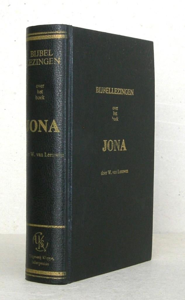 W. van Leeuwen: Bijbellezingen over het boek Jona., Gelezen, W. van Leeuwen, Christendom | Protestants, Ophalen of Verzenden