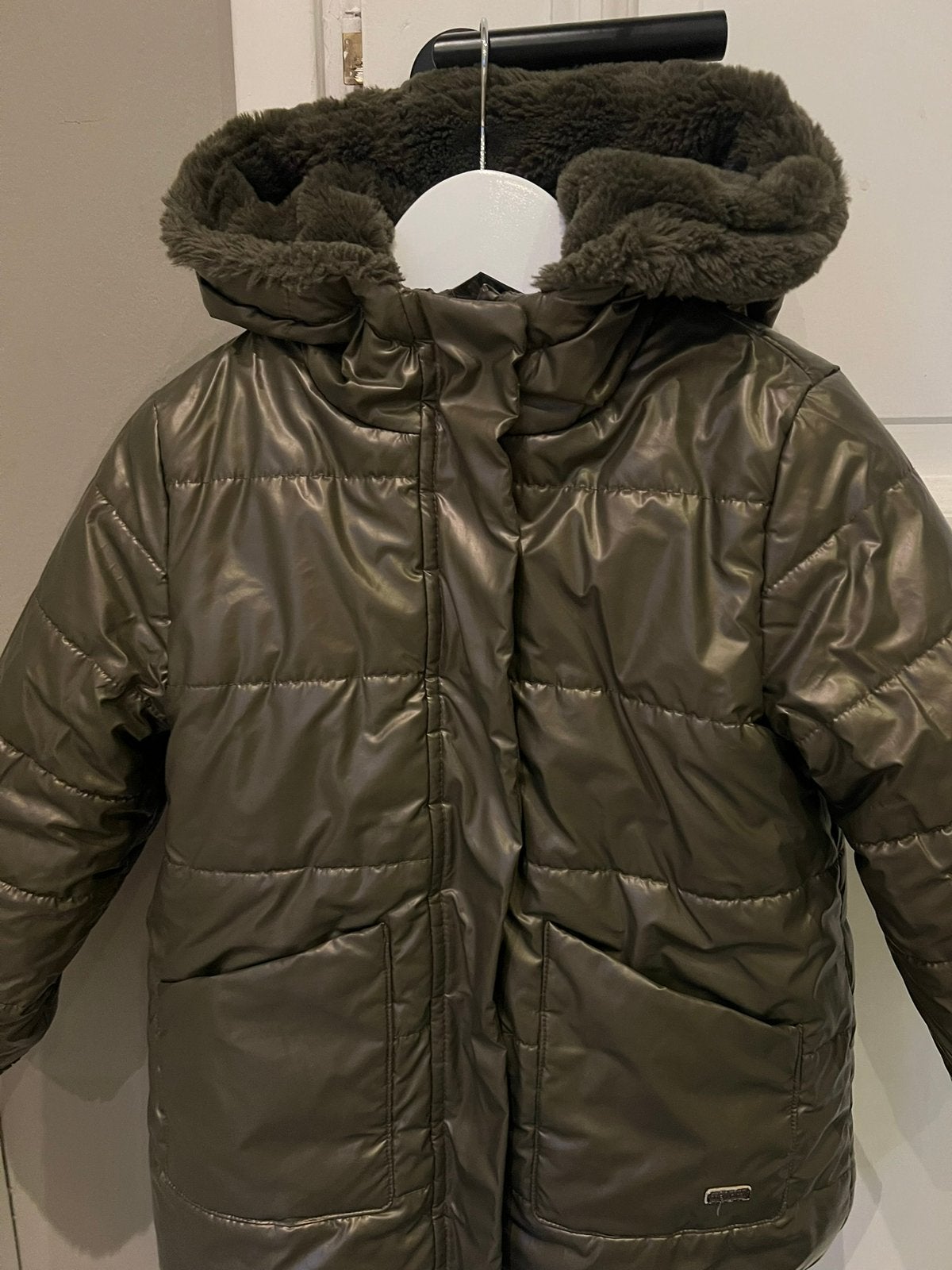 Reversible mayoral winterjas maat 104, Ophalen of Verzenden, Zo goed als nieuw, Meisje, Jas