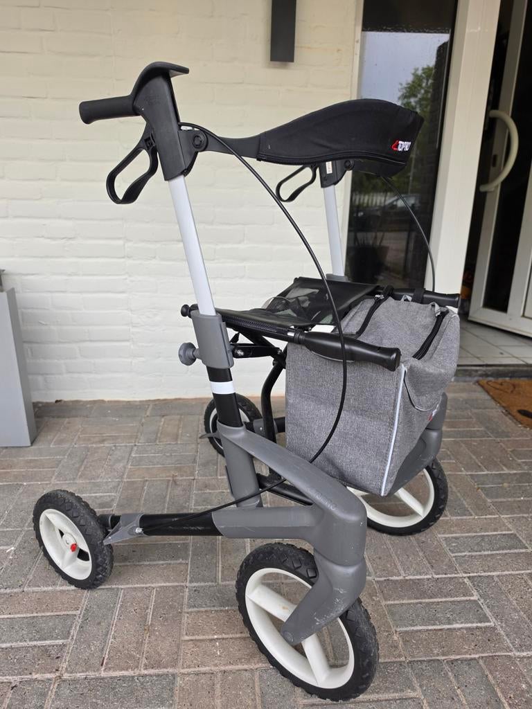 Topro rollator extra breed, Diversen, Rollators, Ophalen, Opvouwbaar, Zo goed als nieuw