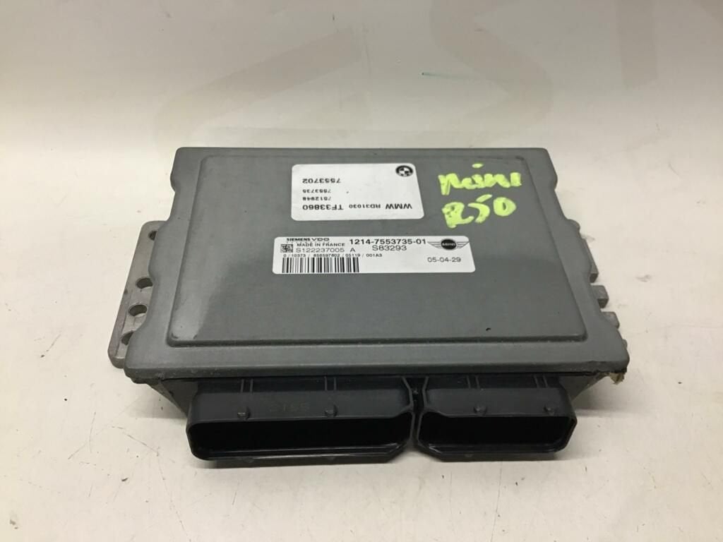 Computer motormanagement w10b16a Mini Cabrio R52 7553702, Gebruikt, -, -, Ophalen of Verzenden