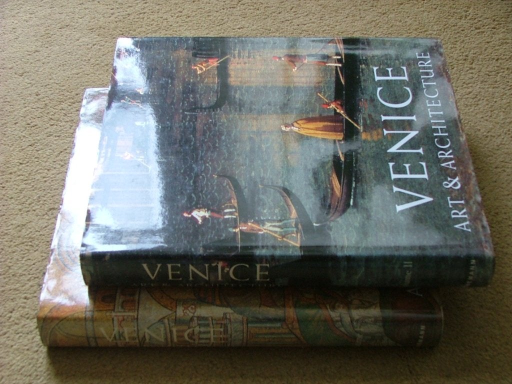 Zgan Twee Kunstboeken Venetië Art & Architecture Konemann, Ophalen of Verzenden, Zo goed als nieuw, Overige onderwerpen, Konemann