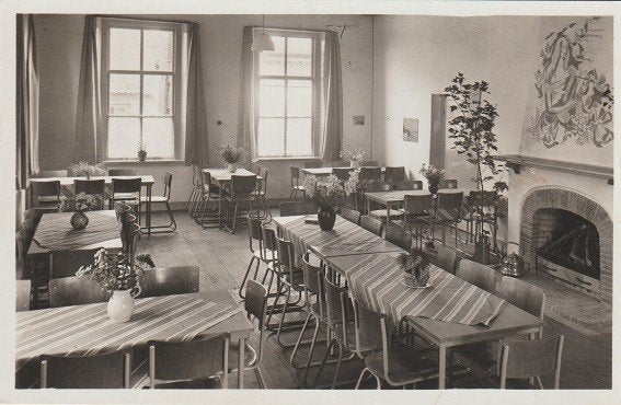 Jeugdherberg Huis ter Maas 1950 Vierlingsbeek, Verzamelen, Verzenden, 1940 tot 1960, Gelopen, Overige thema's