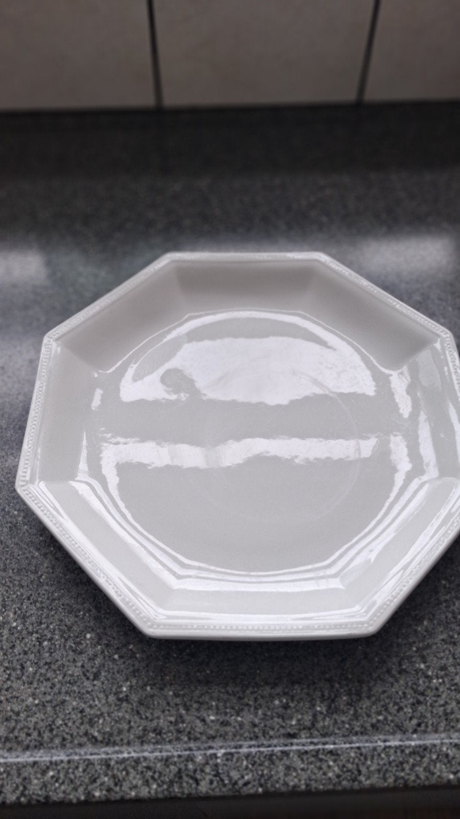 Mooie SERVEER-SCHAAL/GEBAK-SCHAAL, Ophalen of Verzenden, Glas, Overige stijlen, Schaal of Schalen