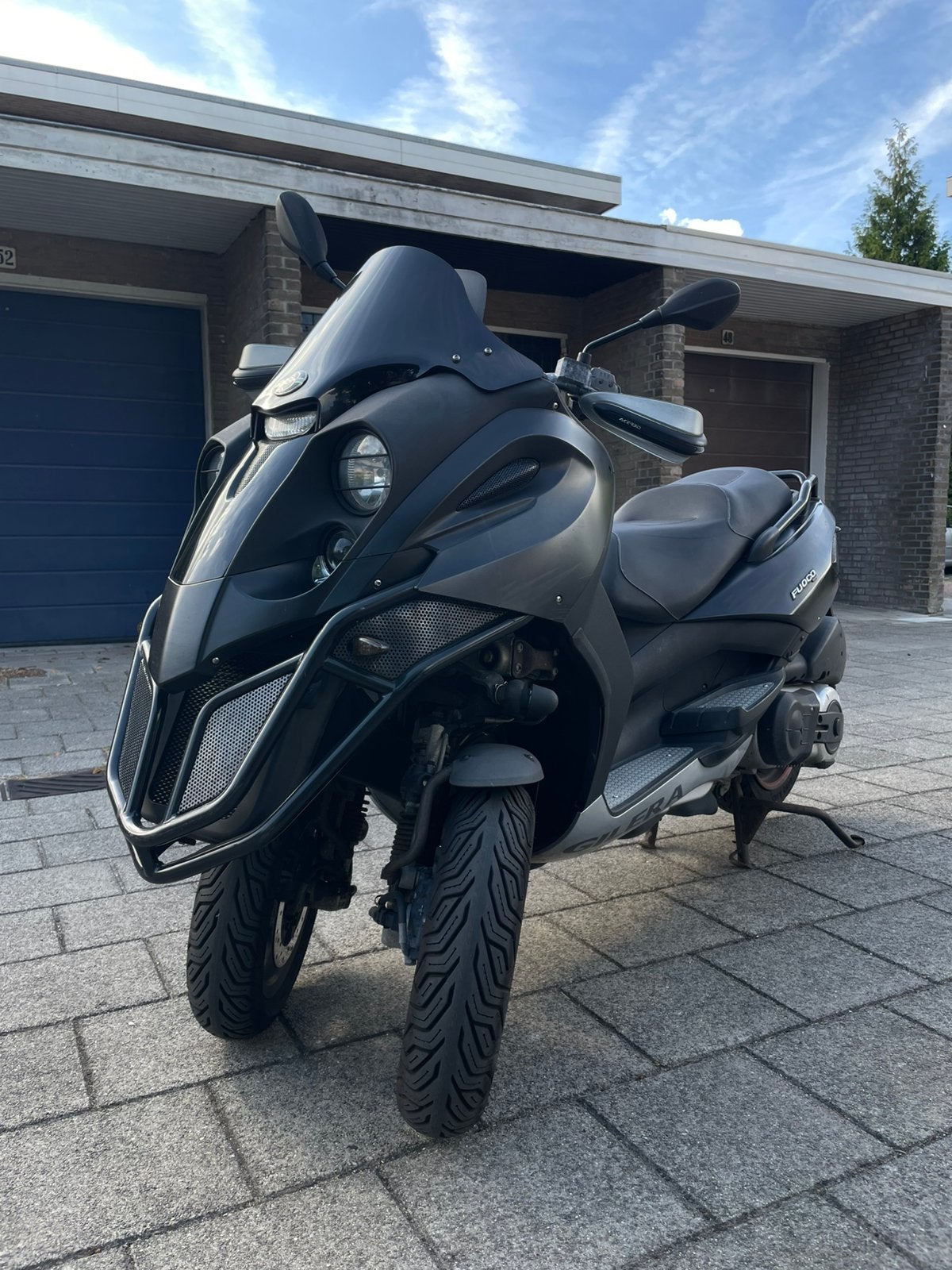 Gilera Fuoco 500cc Malossi Black Edition Akrapovic, Scooter, Particulier, Automaat