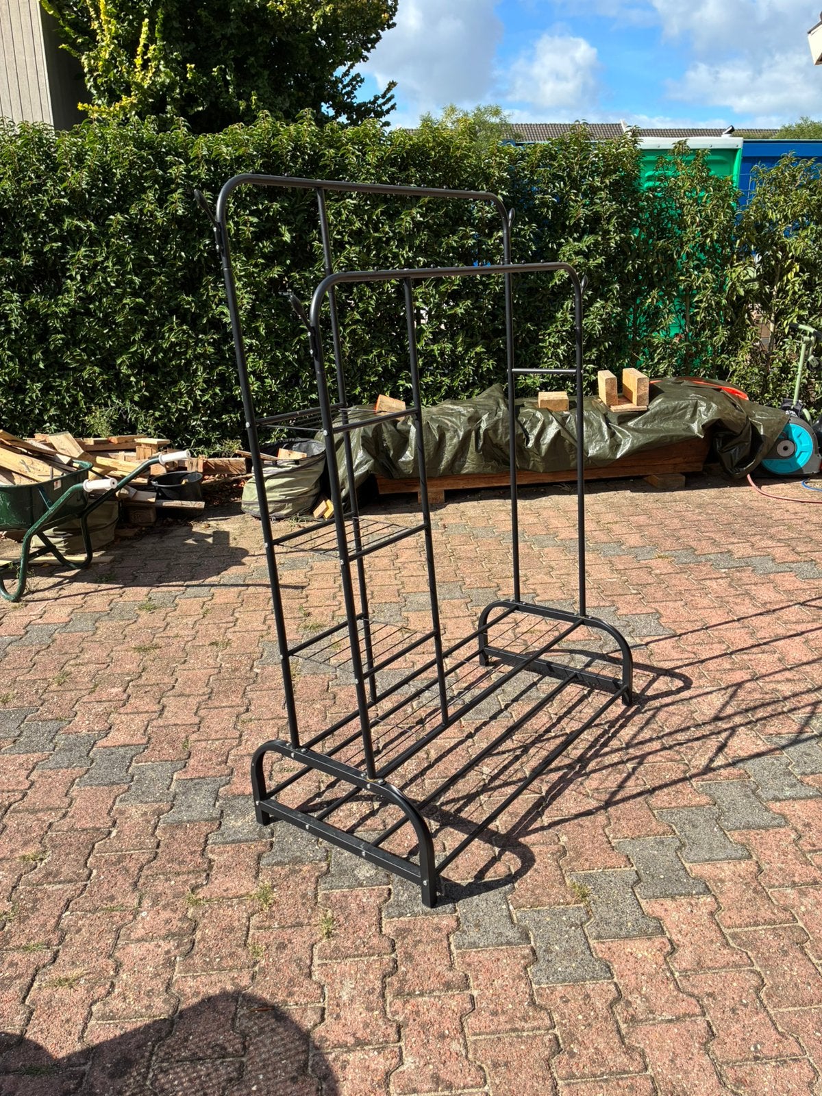 Handig lichtgewicht klefingrek, Ophalen, Zo goed als nieuw