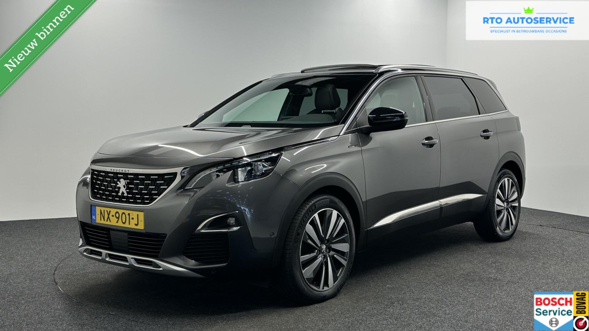 Peugeot 5008 1.2 PureTech GT-Line Avantage PANO CAMERA CRUIS, Voorwielaandrijving, Gebruikt, Euro 6, 1199 cc