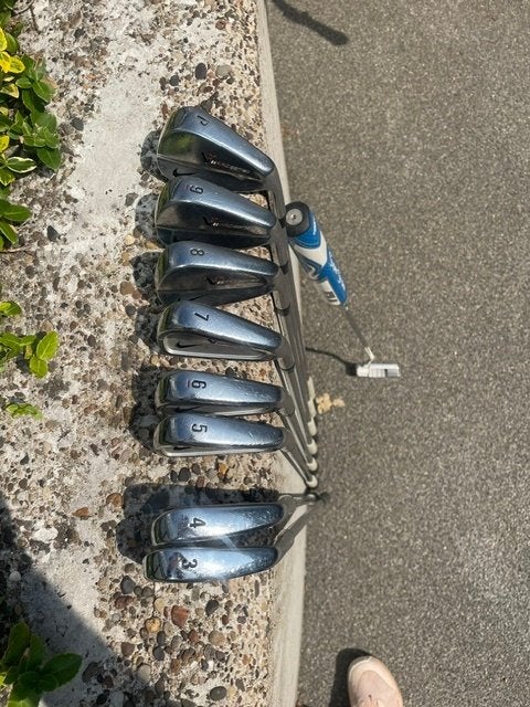 Nike Vii Pro Combo IJzerset (3 t/m P) en putter, Sport en Fitness, Ophalen, Gebruikt, Set, Overige merken