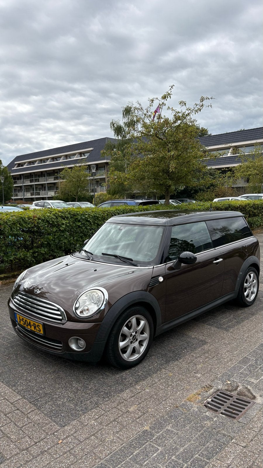Mini Clubman 1.6 16V Cooper 2008 Bruin, Voorwielaandrijving, Lederen bekleding, 4 cilinders, Bruin