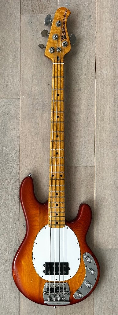 Vintage Ernie Ball Music Man Stingray 3EQ 1987, Ophalen, Gebruikt, Elektrisch