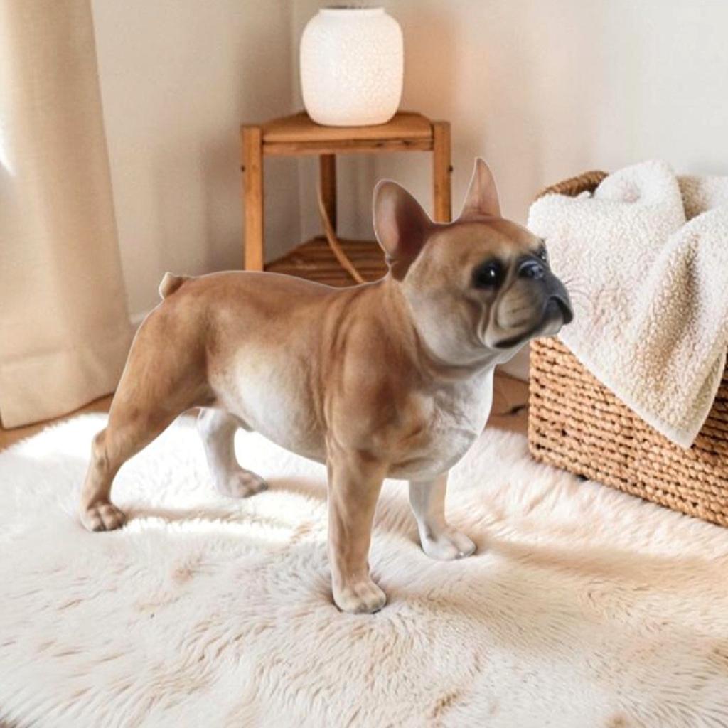 Engelse bulldog beeld stoer 40 cm, Ophalen of Verzenden, Nieuw, Kunststof