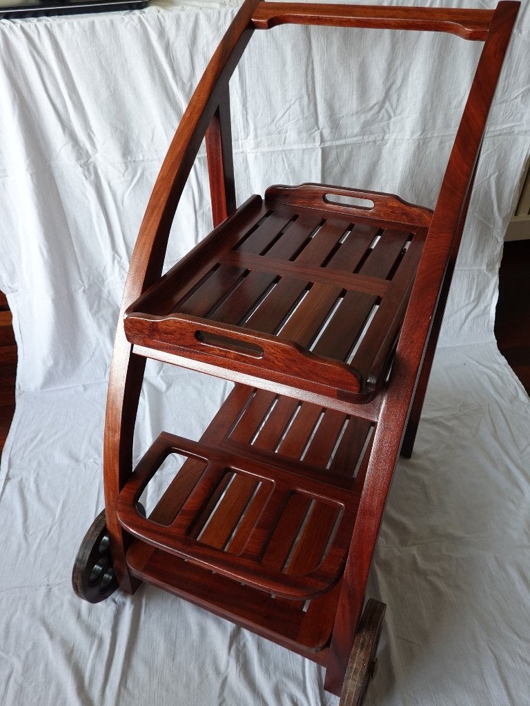 dranktrolley, Ophalen, Minder dan 55 cm, Zo goed als nieuw, Overige vormen