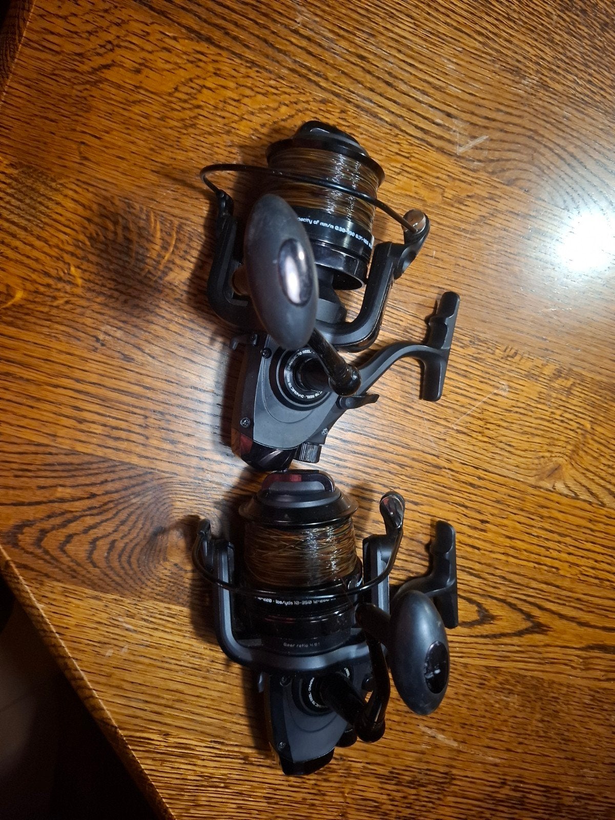 2x NGT dynamic 7000 big Pitt baitrunners, Ophalen of Verzenden, Zo goed als nieuw, Molen